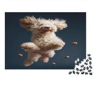 Westie Jigsaw Puzzles 1000 Pieces Eco-friendly Paper Puzzle Challenge Toy Educational Games Home Decoration for Adults& Kids 70x50cm/1000pcs