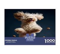Westie Jigsaw Puzzles 1000 Pieces Impossible Challenge Toy Educational Games Home Decoration for Adults& Kids 38x26cm/1000pcs