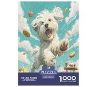 Westie Jigsaw Puzzles Puzzle for Adults Kids 1000 Pieces Great Gifts Challenge Toy for Educational Games Gifts 70x50cm/1000pcs