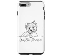 Westie Mama - West Highland White Terrier Mom Artistic Line Case for iPhone 7 Plus/8 Plus