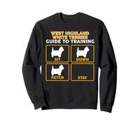 Westie T-Shirt | Funny Guide To Training Sweatshirt