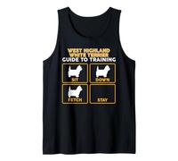 Westie T-Shirt | Funny Guide to Training Tank Top