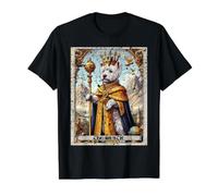 Westie Tarot Card Dog Value Graphic T-Shirt, Men, Black, M
