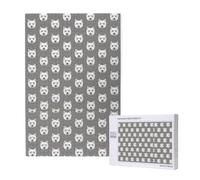 Westie West Highland White Terrier Dogs On Grey,1000 Pieces Adults Puzzle Game Challenging Puzzles,Jigsaw Puzzles
