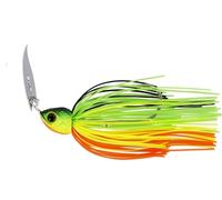 Westin Bladebite V2 Tungsten Bladed Jig 21g - Brown Chartreuse