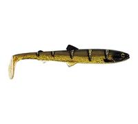 Westin BullTeez Shadtail 24 cm 107 g Rubber Fish for Pike, Colour: Cola Perch