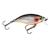 Westin Crankbait for spin fishing for perch and trout, 5 cm, 6 g, BuzzBite SR low floating, 1 piece, colour: steel sardine