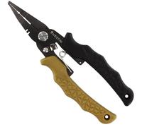 Westin HD Split Ring Pliers, 16cm, Size L - Ergonomic, Titanium Coated, Stainless Steel, Opener for Snap Rings, Serrated Cutting Edge for Braid, Mono and Fluorocarbon