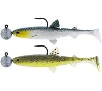 Westin Hypoteez Shadtail R'N'R 9cm 7g Lure 2pcs - Clear Water Mix 12