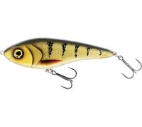 Westin Jerk Jerkbait, Weight: 65 g, Length: 14 cm, Colour: 3D Amber Perch, Running Behaviour: Sinking 1-3 m