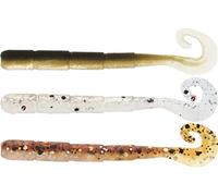 Westin Ned Worm Curltail 5cm - Clear Water Mix 23