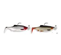 Westin Rubber Fish Set - Ricky The Roach R N R - 2pcs - 7cm & 10cm - Perch & Zander - Ready Assembled - Clear & Cloudy Water