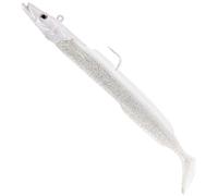 Westin Sandy Andy Jig 14 cm, 32 g, 1 Jig Head + 2 Rubber Fish, Colour: Snow White