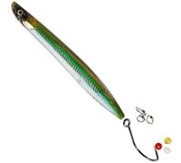 Westin Sandy Inline 9.5 cm 14 g - Inline Sea Trout Blinker, Colour: UV Transparent Minnow