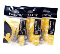Westin ScrewIn Jig Heads 3Pcs - Natural 25g 3pcs