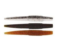 Westin Ned Worm Soft Lure - 7cm 3g Clear Water Mix 7pcs