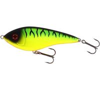 Westin Swim, 12 cm 53 g suspending jerk bait for fishing pike and sander, pike jerk bait for fishing spots, Firetiger, 12 cm