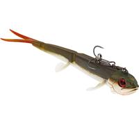 Westin Twinteez Pelagic V-Tail Rigged 'N Ready Lure 21cm 70g - BASS ORANGE