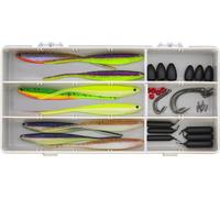 Westin ZANDER BOX DROPSHOT TEXAS CAROLINA KIT 44PCS Soft Plastic Lures