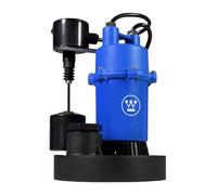 Westinghouse 1/3 HP Submersible Sump Pump with Integrated Vertical Float Switch - Up to 3,600 Gallons Per Hour - Heavy Duty Basement Sump Pump