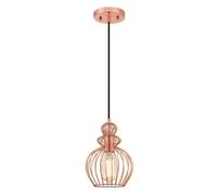Westinghouse 1 Light Pendant Indoor Light Fitting Copper Finish with metal cage