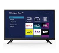 Westinghouse 32 Inch TV Smart Roku OS - LED HD, Freeview, Netflix, Apple TV+, BBC iPlayer, Dolby Audio, HDMI, USB- Ideal Small TVs for Bedroom, Lounge or Kitchen 【Energy Class E】