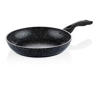 Westinghouse Black Marble Frying Pan 28 cm, 3-Ply Marble Non-Stick Coating, Forged Aluminium, Induction Suitable Frying Pan Base, Silicone Coated Handle, Spülmas WHP128