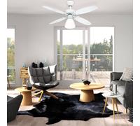 Westinghouse Capitol ceiling fan with light, white beech