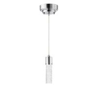 Westinghouse Cava Ceiling Light Dimmable LED Pendant Chrome Bubble Glass Shade [EEK: G]
