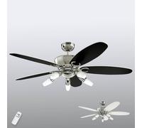 Westinghouse ceiling fan with light Arius, remote control