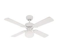 Westinghouse Vegas fan, light, white/pine