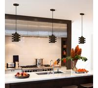 Westinghouse Charlize hanging light with metal rings