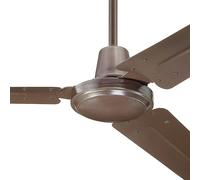 Westinghouse Ceiling Fan 7862340 Industrial 142 cm Three Ceiling Fan, Espresso Finish with Espresso Blades