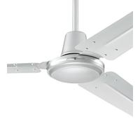 Westinghouse Industrial Ceiling Fan, Silver, Quiet, 142 cm