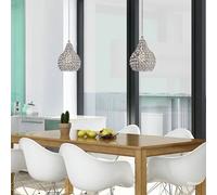 Westinghouse Kelcie pendant light, brushed nickel colour