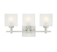 Westinghouse Lighting Lighting, Glass Metal, 50 W, Brushed Nickel
