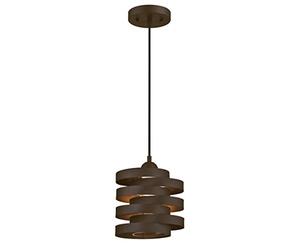 Westinghouse Lighting 63693 One-Light Indoor Pendant, Oil Rubbed Bronze Finish with Clear Glass