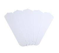 Westinghouse Lighting 7741400 52-Inch White Outdoor Replacement Fan Blades, Five-Pack
