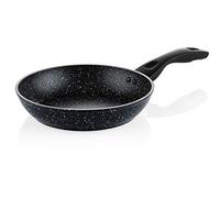 Westinghouse Non Stick Frying Pan - Ø 24 cm Fry Pan for Induction Gas Electric & Ceramic Hob - Black Marble