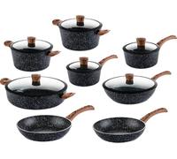 Westinghouse Special Edition - 14-Piece Pan Set - Suitable for All Heat Sources - Complete Set with 8 Pans