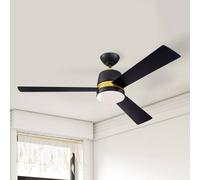 Westinghouse Tristan fan black/cherry
