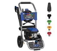 Westinghouse WPX3000e Electric Pressure Washer, 3000 Max PSI and 1.76 Max GPM, Induction Motor, Onboard Soap Tank, Spray Gun and Wand, 5 Nozzle Set, for Cars/Fences/Driveways/Homes/Patios/Furniture