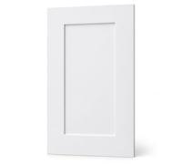 Westitas White Primed Shaker Kitchen Cupboard Replacement Door 570x397mm 85mm Frame CNC Cut