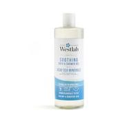 Westlab Dead Sea Salt Bath & Shower Gel 500ml - 95% Naturally derived ingredients - For Dry & Sensitive Skin - Skin Barrier and Microbiome-Friendly