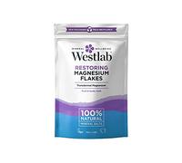 Westlab Magnesium Flakes | RESTORING Magnesium Chloride Bath Flakes | 1kg Resealable Pouch