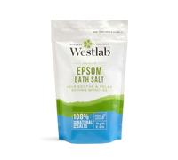 Westlab Reviving Epsom Salt | 1kg Resealable Pouch | Pure and Unscented, Pack of 1