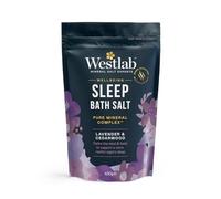 Westlab Wellbeing Sleep Bath Salts 400 g (Pack of 1) - Help Calm The Mind & Body, Mood-Boosting Lavender & Cedarwood Neuroscent