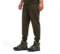 WESTLAKE Men's Joggers with Flat Drawcord, Brushed Back Cotton, 50% Cotton 50% Polyester, Fishing & Angling Clothing (UK, Alpha, M, Regular, Regular, Khaki)