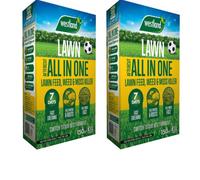 Westland Aftercut All In One Lawn Feed,weed & Moss 150M2 Pack Of 2