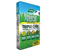 Westland Aftercut Triple Care Herbicide Free Lawn Feed Weed and Moss Killer 400sqm